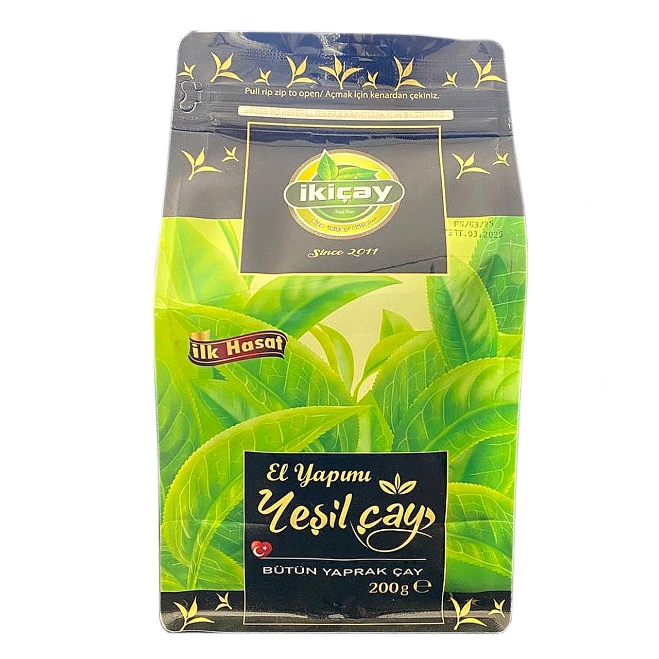 200Gr El Yapımı Yeşil Çay