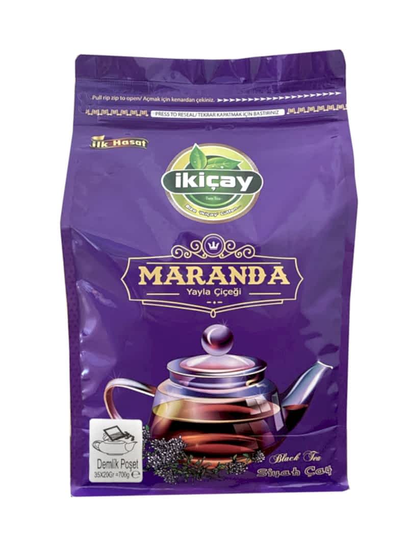Demlik Poşet Maranda 700gr (Yayla Çayı Karışımlı Siyah Çay)
